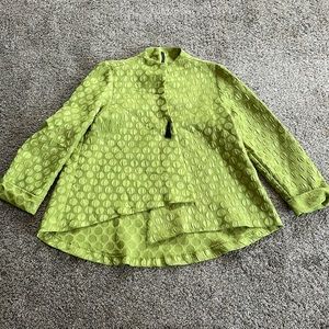 IC By Connie K Chartreuse Jacket